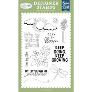 Echo Park - Dragonfly - Stamp Set, Time Together