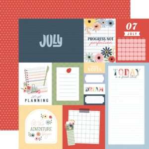 Echo Park - One Day At A Time - Collection Kit 12x12" - Image 8