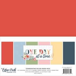 Echo Park - One Day At A Time - Solids Kit 12x12"