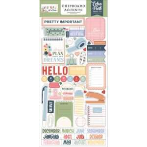 Echo Park - One Day At A Time - Chipboard Accents