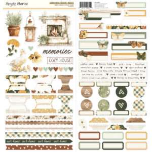 Simple Stories - Cottage Charm - Cardstock Stickers, Basics