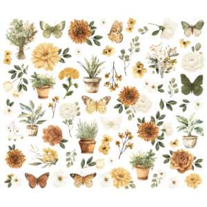 Simple Stories - Cottage Charm - Floral Bits - Image 2