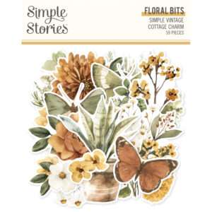 Simple Stories - Cottage Charm - Floral Bits