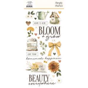 Simple Stories - Cottage Charm - Foam Stickers - Image 2