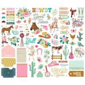 Simple Stories - Country Roads Cowgirl - Bits & Pieces - Image 2