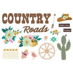 Simple Stories - Country Roads Cowgirl - Page Pieces - Image 2