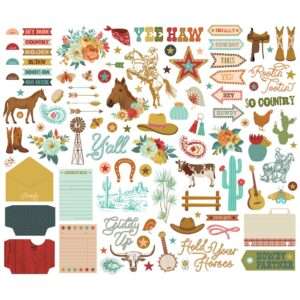 Simple Stories - Country Roads Cowboy - Bits & Pieces - Image 2