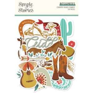 Simple Stories - Country Roads Cowboy - Bits & Pieces