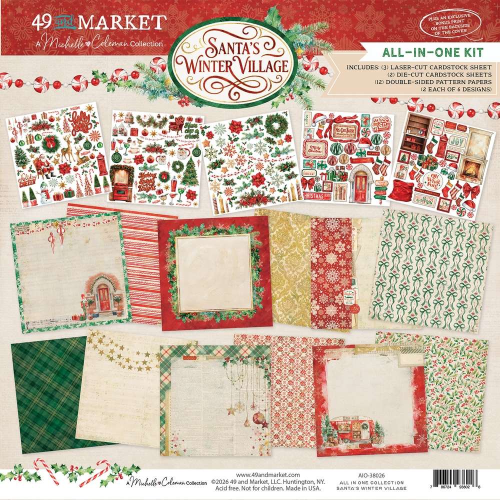 49 & Market - All-in-One Kit - Santa’s Winter Village