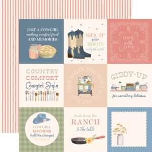 Carta Bella - Cowgirl Kitchen - Collection Kit 12x12" - Image 12