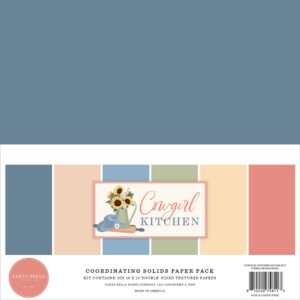 Carta Bella - Cowgirl Kitchen - Solids Kit 12x12"