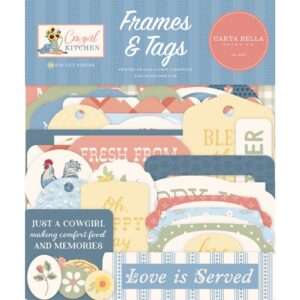 Carta Bella - Cowgirl Kitchen - Frames & Tags