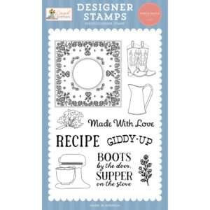 Carta Bella - Cowgirl Kitchen - Stamp Set