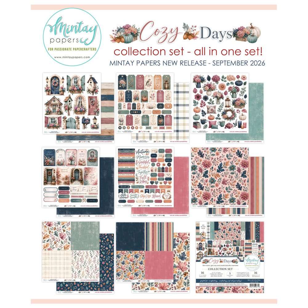 Mintay - 12x12" Collection Set - Cozy Days - Image 2