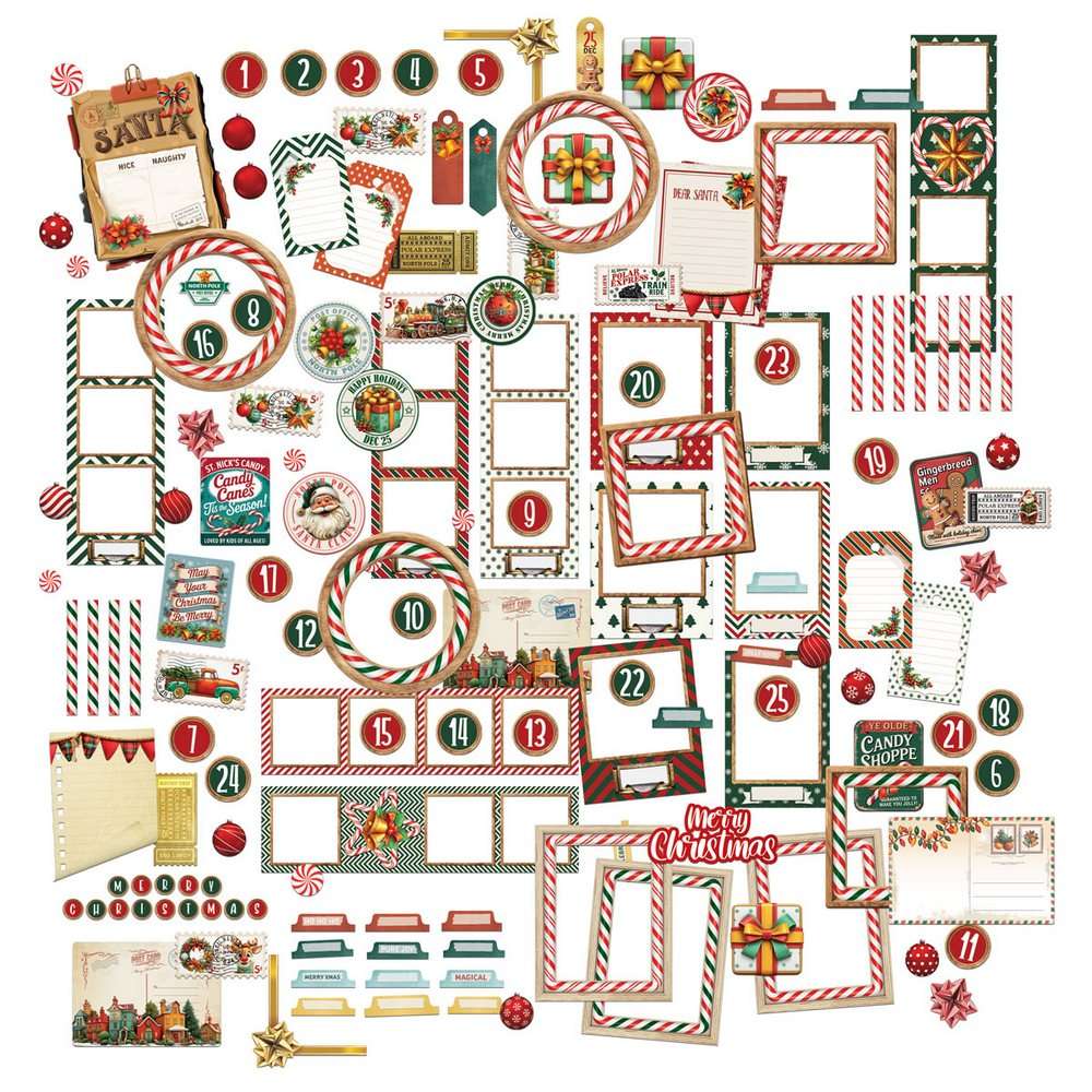 49 & Market - Jolly Jingles – Ephemera Set - Image 2