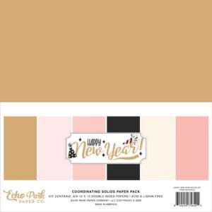 Echo Park - Happy New Year - Solids Kit 12x12"