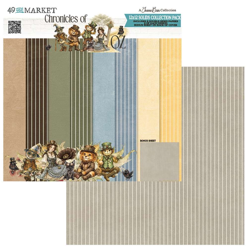49 & Market - Chronicles of Oz – 12 x12 Solids Pack - Image 2