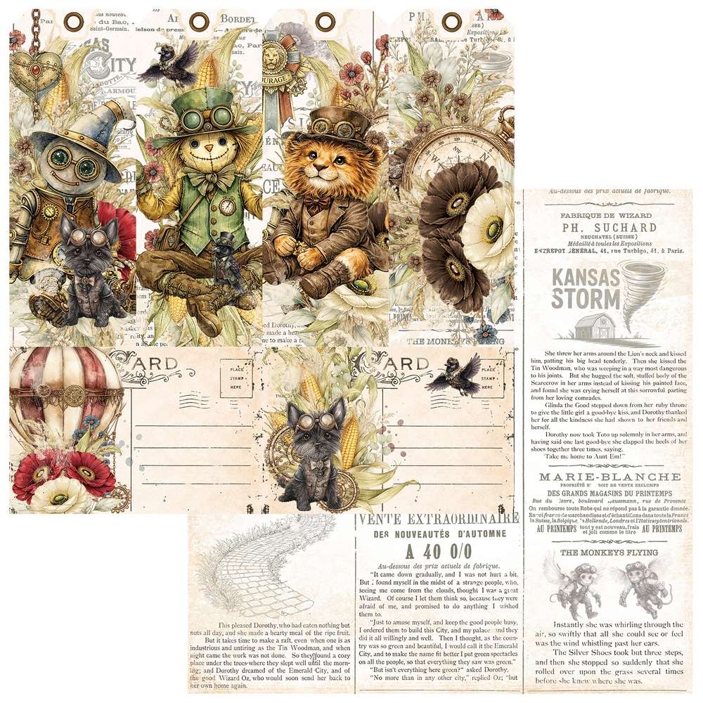 49 & Market - Chronicles of Oz – 12 x12 Collection Pack - Image 3