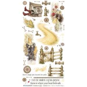 49 & Market - Chronicles of Oz – Rub-On Transfer Set, Essential - Image 2