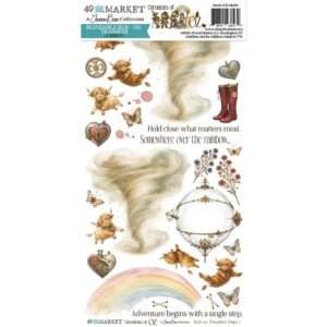 49 & Market - Chronicles of Oz – Rub-On Transfer Set, Blendable