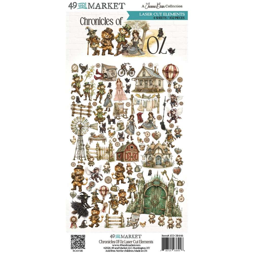 49 & Market - Chronicles of Oz – Laser Cut Elements
