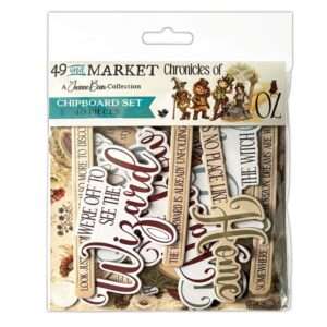 49 & Market - Chronicles of Oz – Chipboard Set
