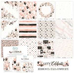 Mintay - Let's Celebrate - 12x12" Paper Pack - Image 2