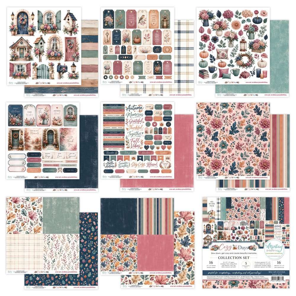 Mintay - 12x12" Collection Set - Cozy Days - Image 3
