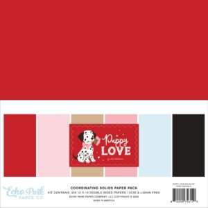 Echo Park - Puppy Love - Solids Kit 12x12"