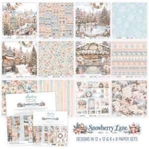 Mintay - Snowberry Lane - 8x8" Paper Pack - Image 2