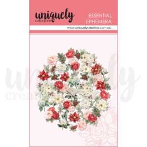 Uniquely Creative - Christmas Keepsakes - Christmas Floral Ephemera