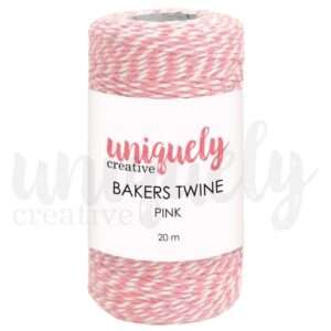 Uniquely Creative - Bakers Twine - Pink