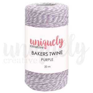 Uniquely Creative - Bakers Twine - Purple