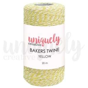 Uniquely Creative - Bakers Twine - Yellow
