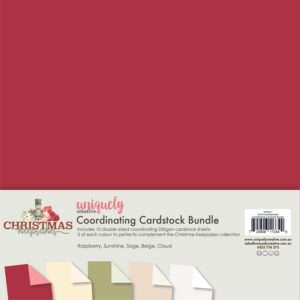 Uniquely Creative - Christmas Keepsakes - 12x12 Coordinating Cardstock Bundle