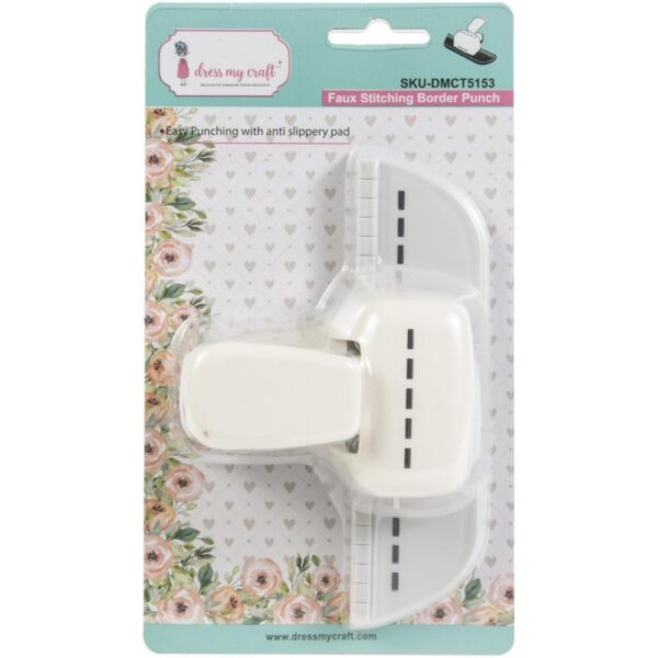 Dress My Craft Border Punch - Faux Stitching - Image 2