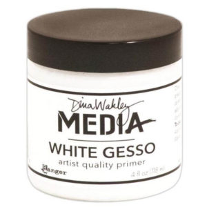 Dina Wakley Media - Gesso 4oz Jar - White